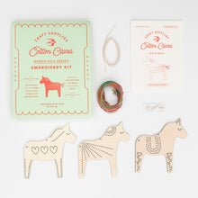 Load image into Gallery viewer, Wooden Embroidery Kit
